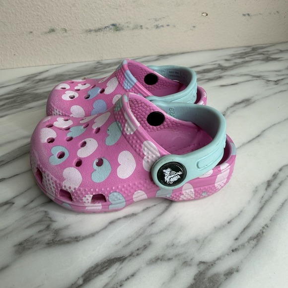 CROCS Other - Crocs Classic Pink Comfort Clog Slip-On Shoes Unisex Toddler US Size C 5